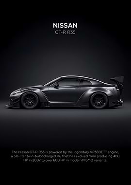 Car GT-R R35 Dark