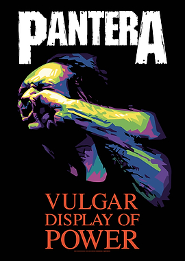 Pantera Vulgar Display of Power Album Art