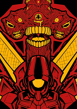 Demonic Robot Warrior