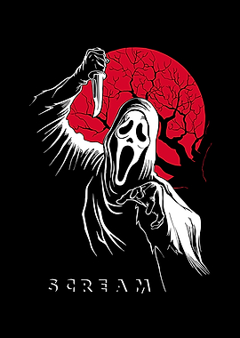 Scream Ghostface with Knife