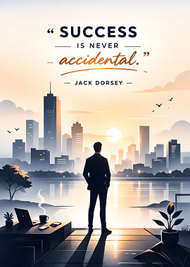 Success is Never Accidental Quote
