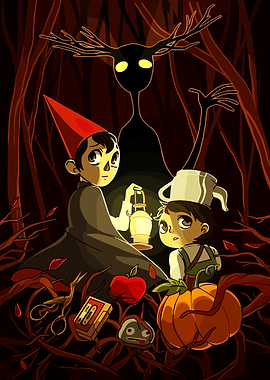 Over the Garden Wall Characters in Forest