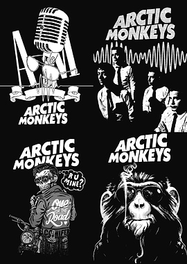 Arctic Monkeys Band Art
