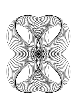 Geometric Floral Pattern