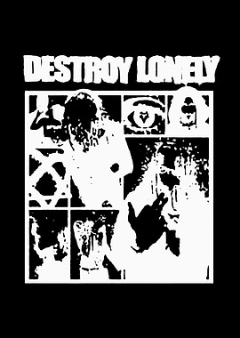 Destroy Lonely Text Art