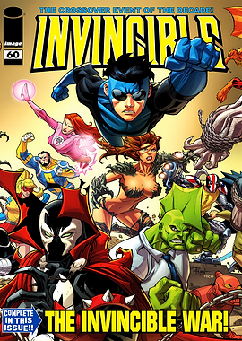 The Invincible War Comic Cover