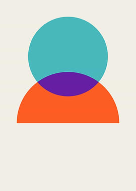Abstract Geometric Person Icon