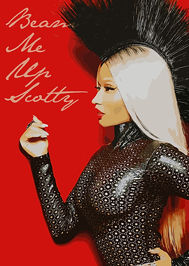 Nicki Minaj - Beam Me Up Scotty Album Art