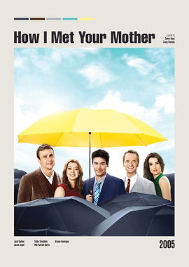 How I Met Your Mother TV Show Poster