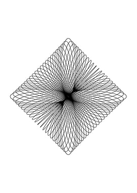 Geometric Spirograph Pattern