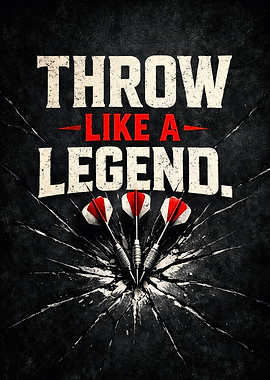 Throw Like a Legend. Darts