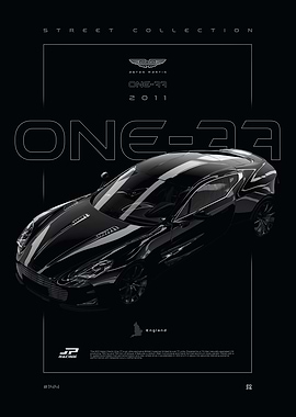 Aston Martin One-77 Poster