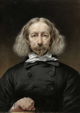 Portrait of a Man with Long Hair