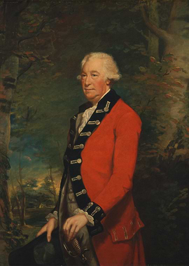 Portrait of a Man in Military Uniform