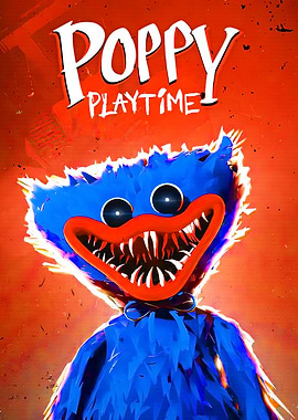 Poppy Playtime Huggy Wuggy Poster