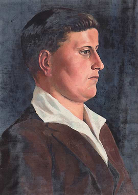 Portrait of a Young Man in a Suit