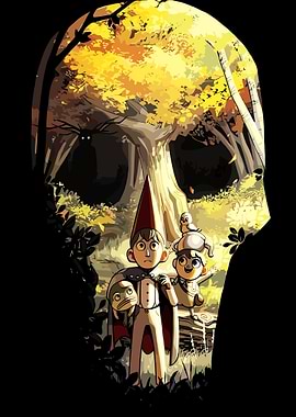 Over the Garden Wall Skull Forest