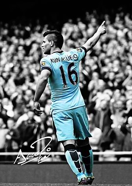 Sergio Aguero Celebration