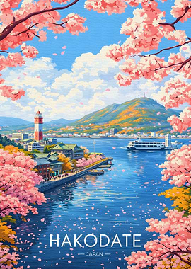Hakodate Japan Cherry Blossoms