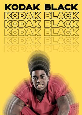 Kodak Black Portrait