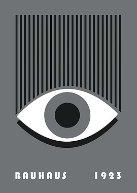 Bauhaus Eye Poster 1923