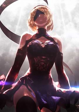 2B from Nier: Automata