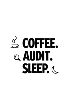 Coffee Audit Sleep Icons