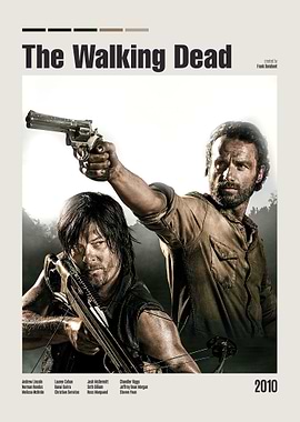 The Walking Dead Modern TV Show Poster