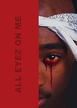 Tupac Shakur All Eyez On Me Portrait