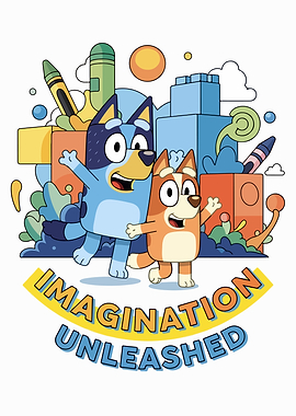 Bluey and Bingo Imagination Unleashed