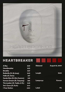 G-Dragon Heartbreaker Album Art