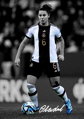 Soccer Player Lena Oberdorf