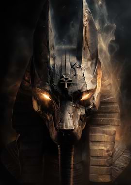 Anubis Egyptian God Mask