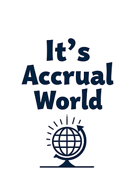 It's Accrual World Text Art