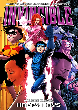 Invincible Volume 11 Happy Days Comic Cover
