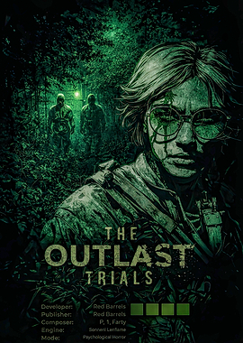 The Outlast Trials Game Poster