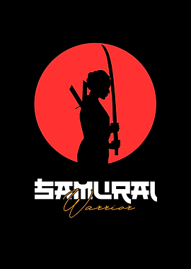 Samurai Warrior Silhouette