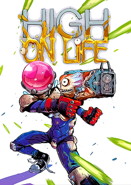 High On Life Game Art
