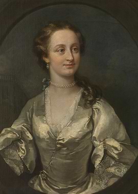 Portrait of a Woman in a Silk Gown