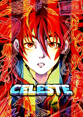 Celeste Game Illustration Art