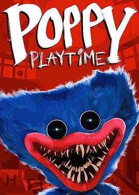 Poppy Playtime Huggy Wuggy Poster