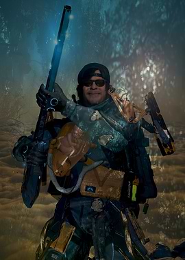 Sam Porter Bridges in Death Stranding