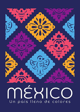 Mexico Papel Picado Art