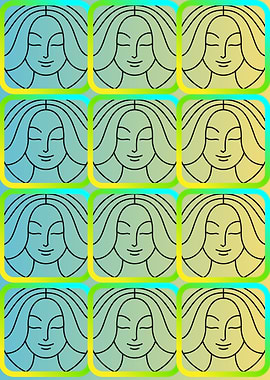 Faces-in-one