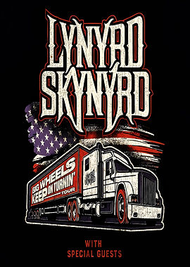 Lynyrd Skynyrd Big Wheels Keep On Turnin' Tour