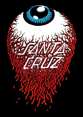 Santa Cruz Eyeball Logo