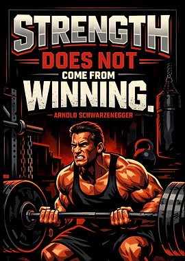 Arnold Schwarzenegger Strength Quote