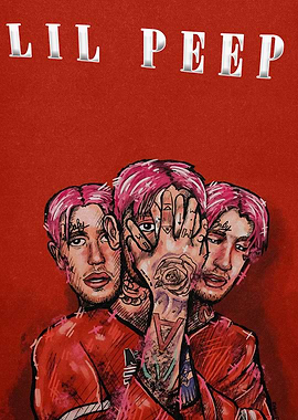 Lil Peep Portrait