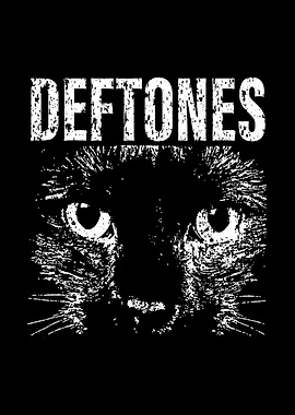 Deftones Black Cat Grunge Art