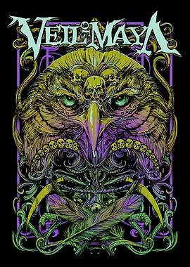 Veil of Maya Eagle Skull Artwork